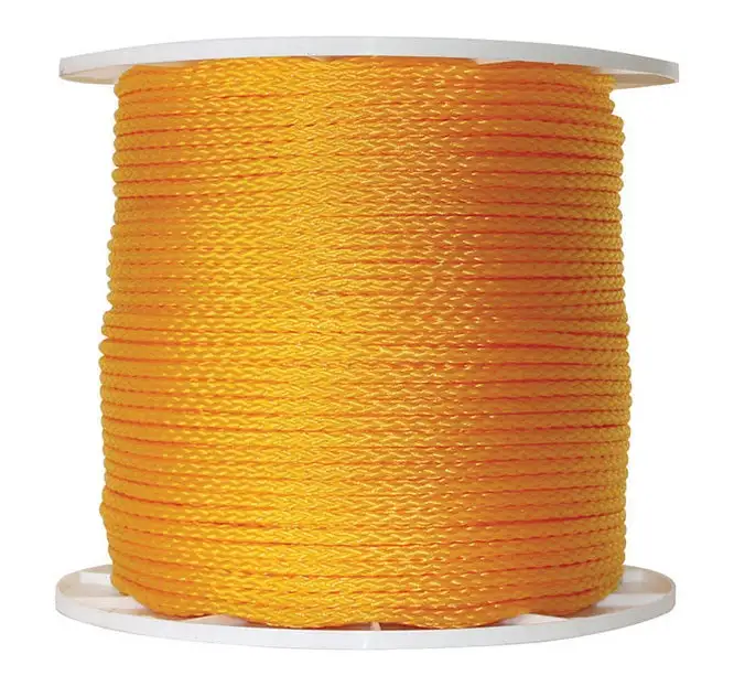 Wellington P2416S1000Y01S Hollow Braid Poly Rope