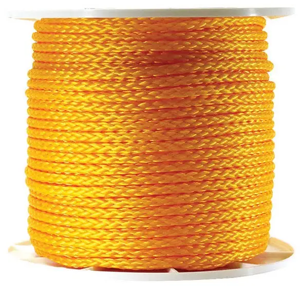 Wellington P2424S0500Y01S Diamond Braided Poly Rope Spool