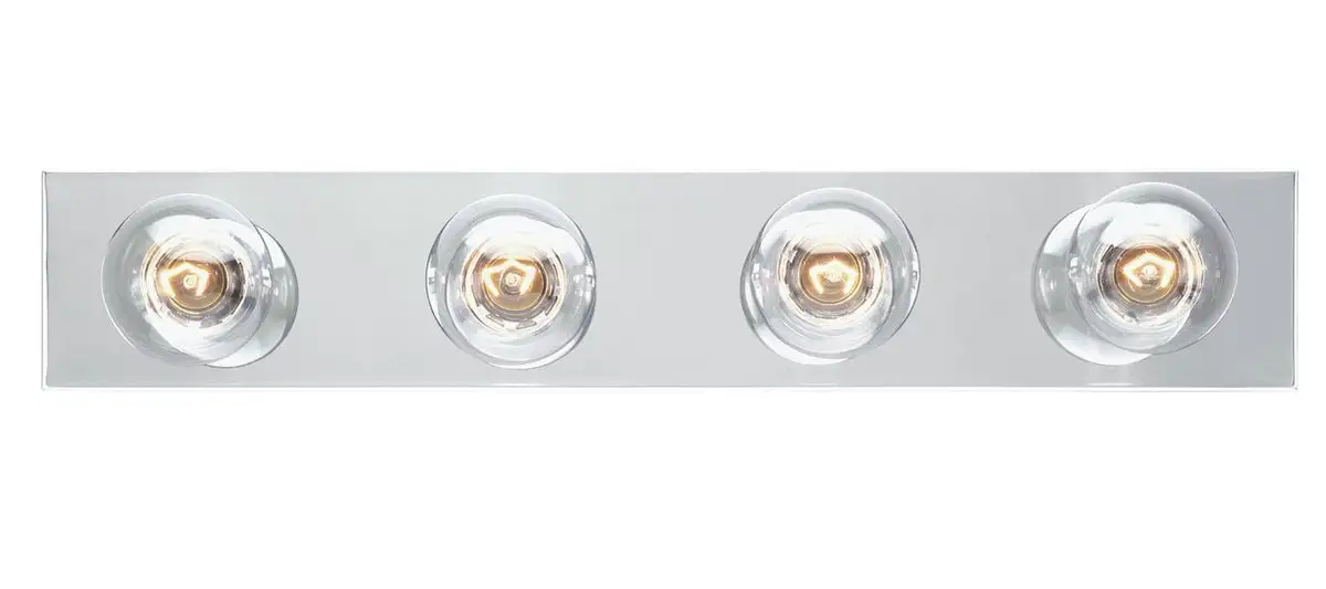 Westinghouse 66411 4-Lights Bathroom Bar Fixture