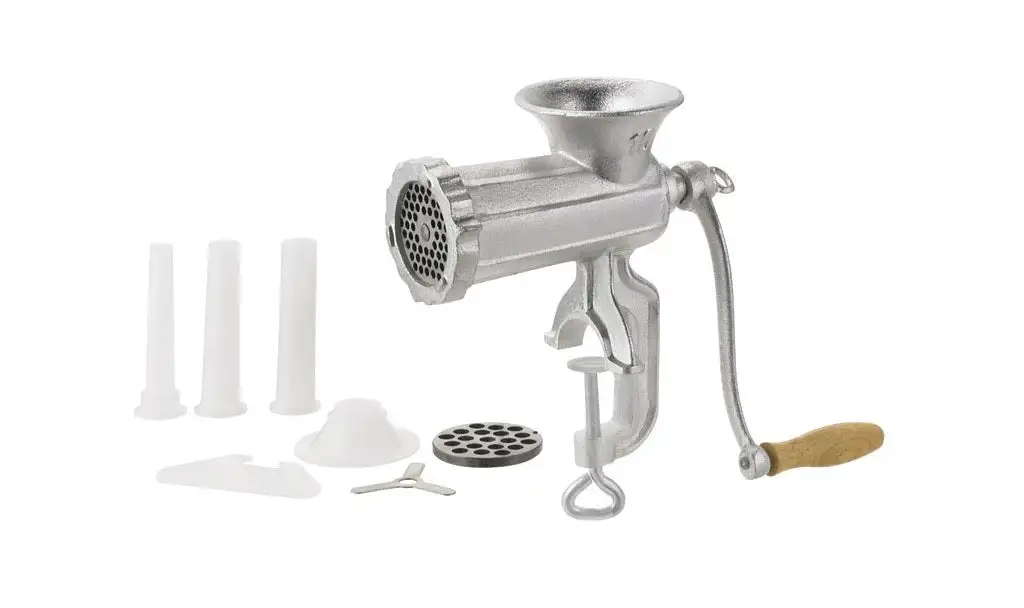 Weston 36-1001-W Deluxe Heavy Duty Manual Meat Grinder