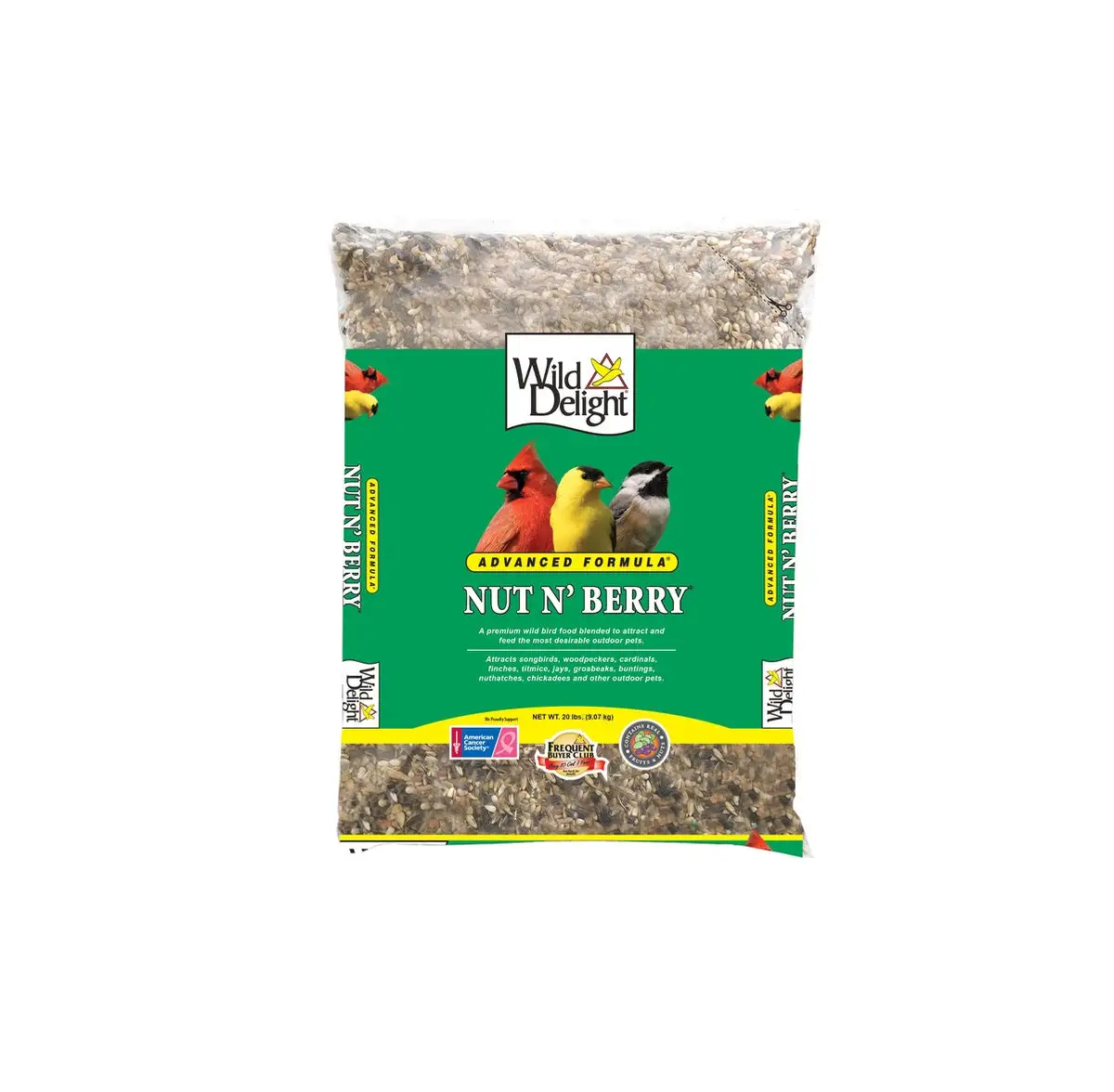 Wild Delight 366200 Nut N Berry Sunflower Kernels Wild Bird Food