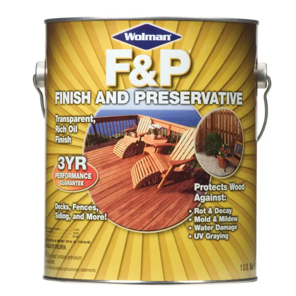 Wolman 1441-6 F&P Wood Finish And Preservative