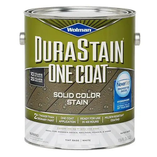 Wolman 288094 DuraStain One Coat Solid Stain