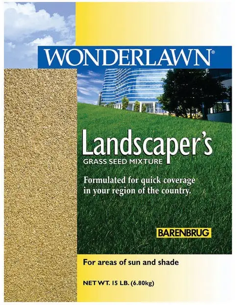 Wonderlawn 46615 Landscaper's Sun & Shade Grass Seed