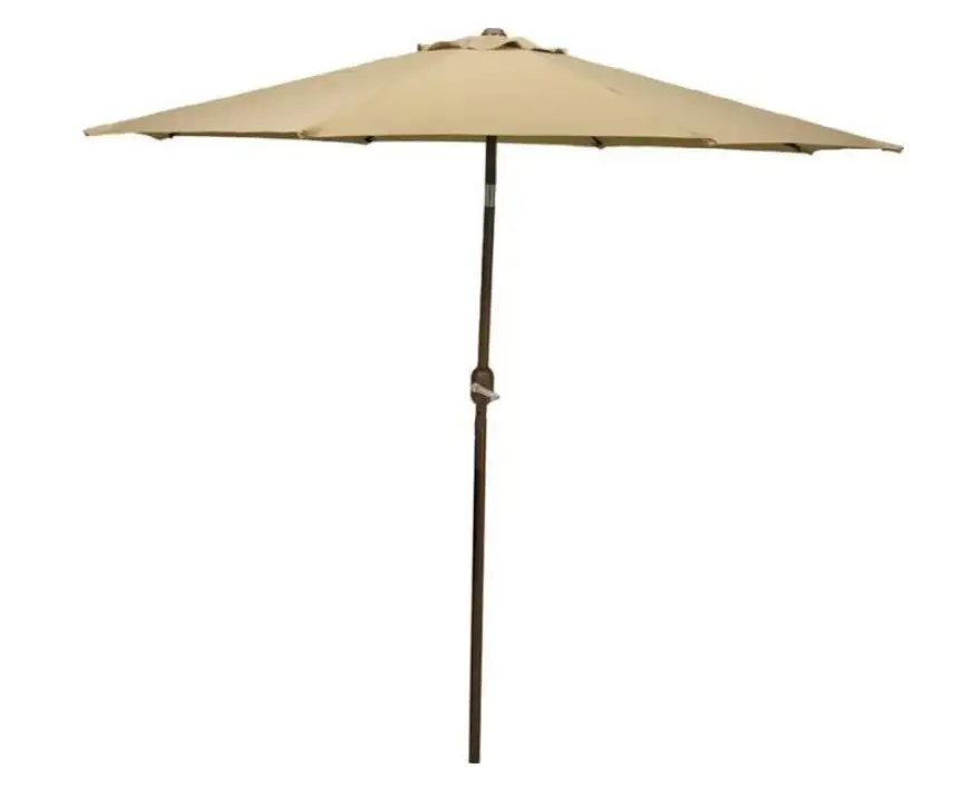 Worldwide Sourcing 65777 Aluminum Crank Umbrella