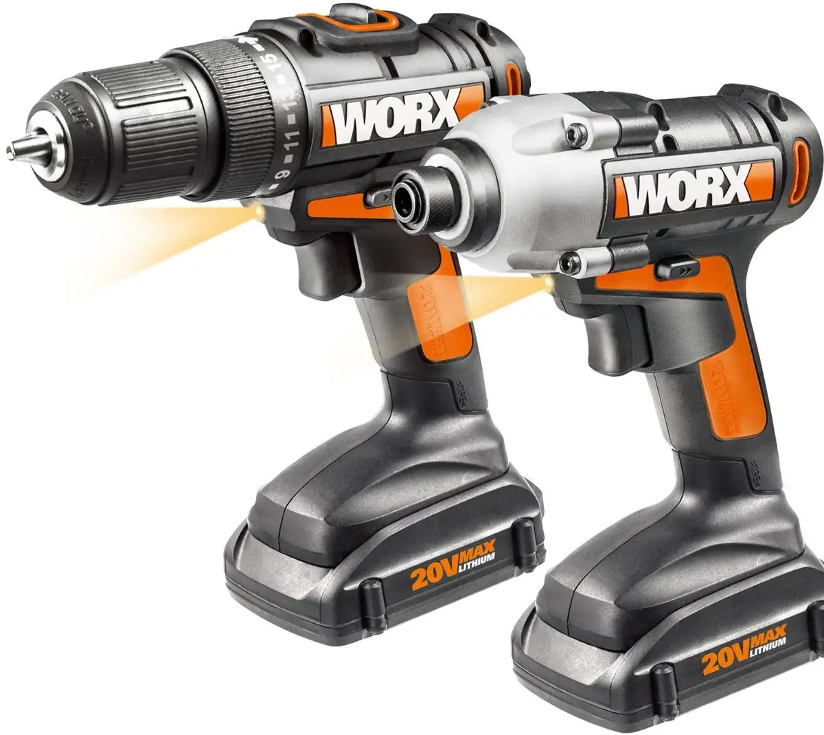 Worx WX916L Drill & Impact Driver Combo