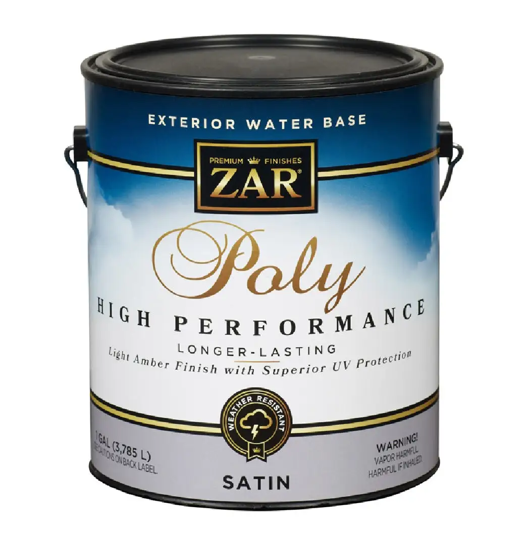 Zar 32713 Water Based Exterior Polyurethane