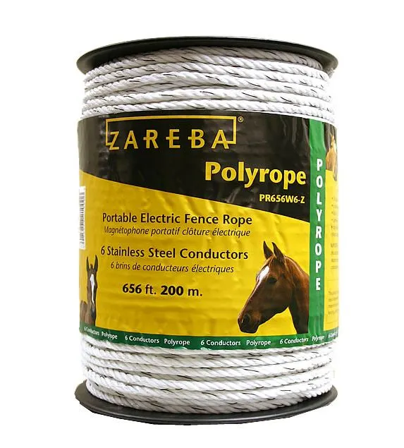 Zareba PR656W6-Z Poly Rope