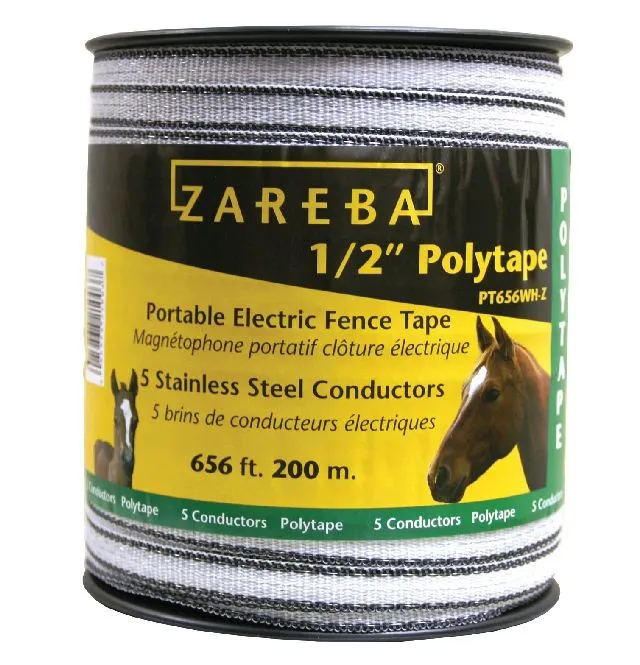 Zareba PT656WH-Z Electric Fence Polytape