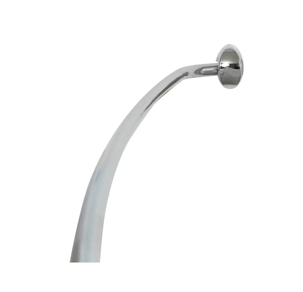 Zenna Home 35603SS06 Adjustable Curved Shower Rod