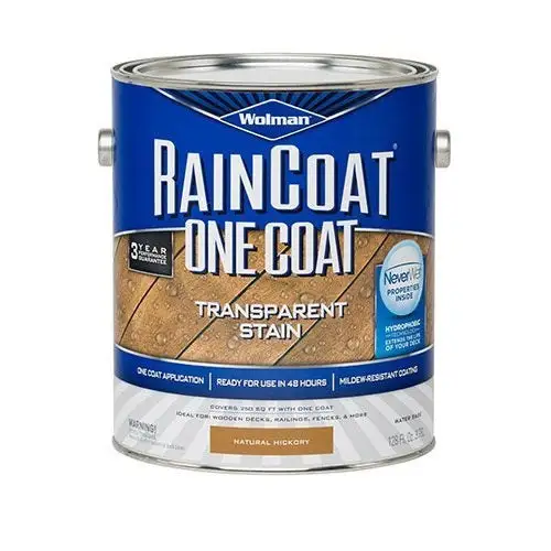 Zinsser 288334 Wolman RainCoat One Coat Transparent Stain