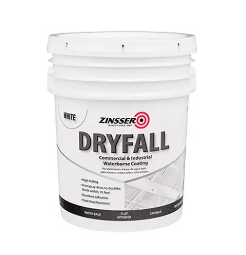 Zinsser 293234 Dryfall Commercial and Industrial Waterborne Coating